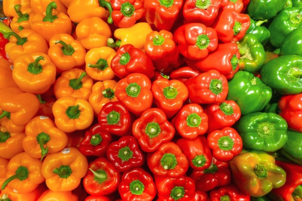 Fertilize peppers